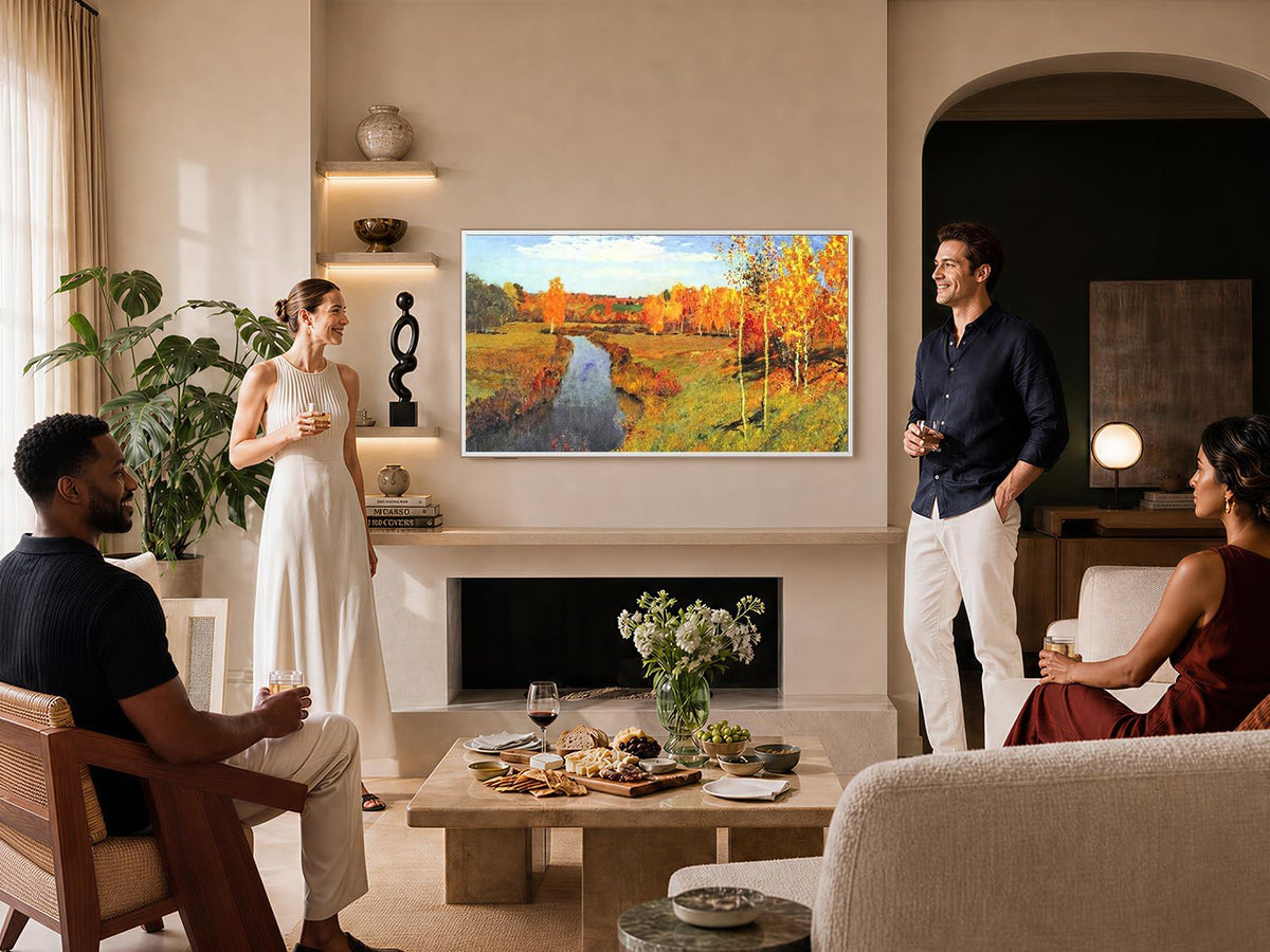 Toshiba 55" G700 Series ArtVision 4K UHD Smart Fire TV (55G700SU, 2026 New) - QLED, Native 165Hz, Art Gallery Mode, Anti-Glare Screen, REGZA Engine ZRi, DTS Virtual:X, Included Art Frame