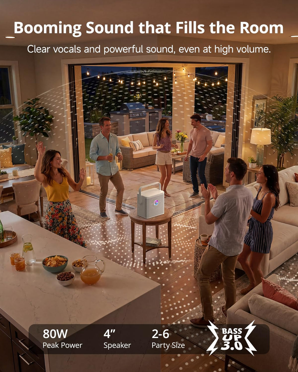 Ikarao Karaoke Machine with Lyrics Display, Professional Karaoke System