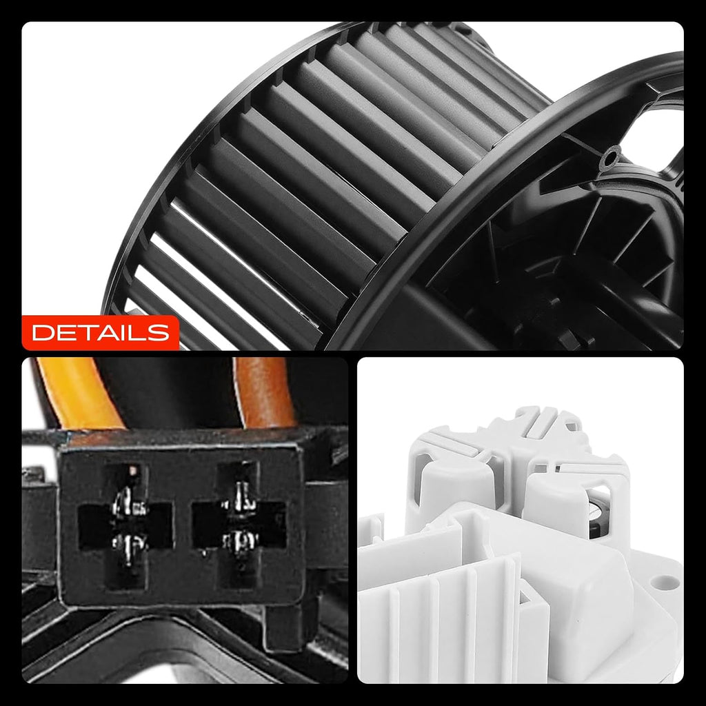 A-Premium Front HVAC Heater Blower Motor and Resistor Assembly