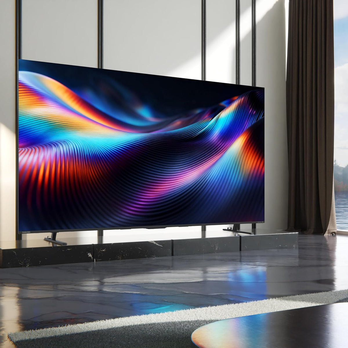 Toshiba 100" Z670 Series Mini-LED 4K UHD Smart Fire TV (100Z670R, 2026 New) - QLED, Native 144Hz, HDR10+, Dolby Vision IQ, REGZA Engine Zri, Dolby Atmos, Game Mode Pro, Alexa Built-in, Japan Quality