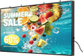 HCTCPALS P5 Outdoor LED Sign 65''x34'' Full-Color Programmable Digital Message Board High-Brightness IP65 Waterproof LED Display with WiFi & USB Control,Scrolling Message Board for Business Advertising-Text/Image/Video