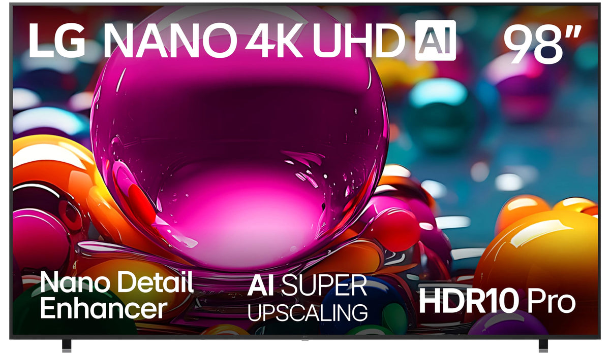 LG 65-Inch Class Nano AI 4K NU85 Series Smart TV w/AI Sound Pro, HDR10, AI 4K Super Upscaling, Filmmaker Mode, Wow Orchestra, Compatible with Alexa (65NU850BPUA, 2026)