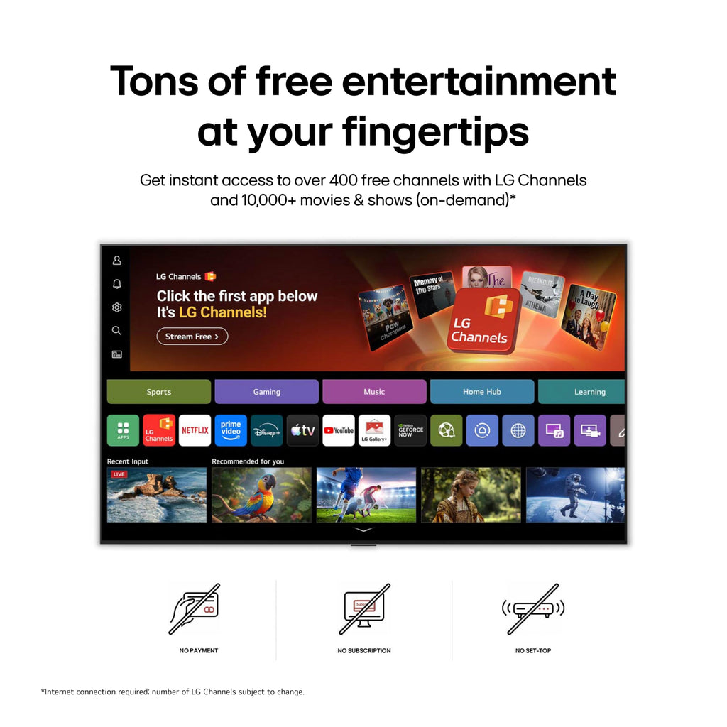 LG Amazon Exclusive 55-Inch Class QNED AI 4K QNED73B Series Mini LED Smart TV w/Sound Pro, HDR10, Super Upscaling, Filmmaker Mode, Wow Orchestra, Compatible with Alexa, 55QNED73BUA, 2026