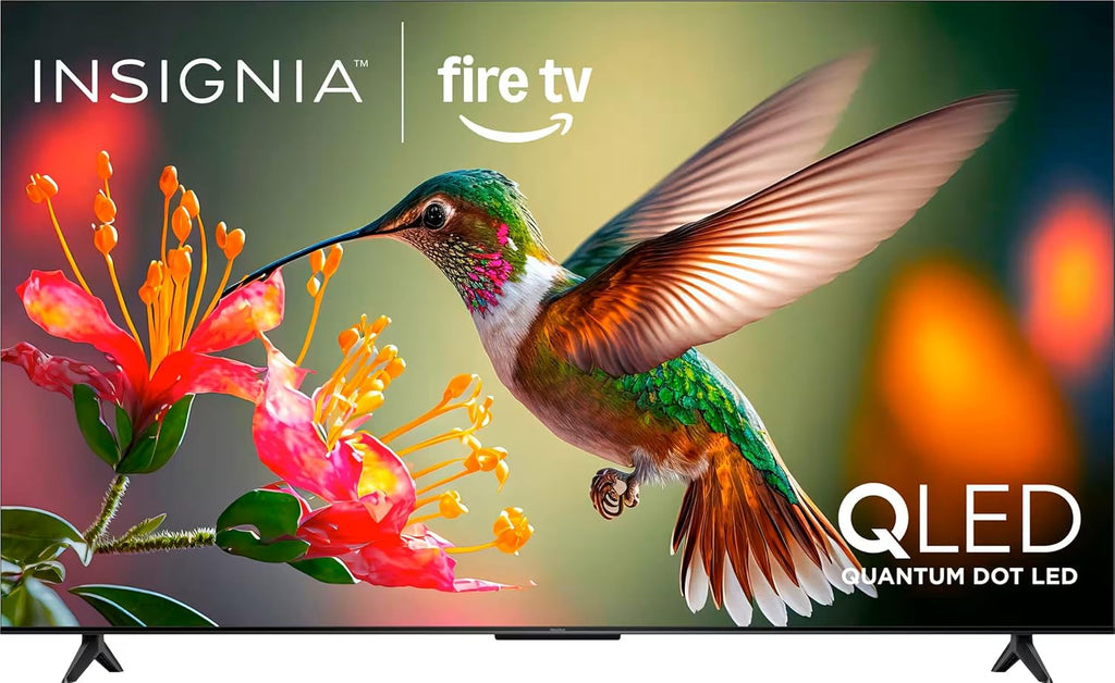 INSIGNIA 55-inch Class QF Series LED 4K UHD QLED Smart Fire TV with Alexa Voice Remote (NS55-UQFL26)