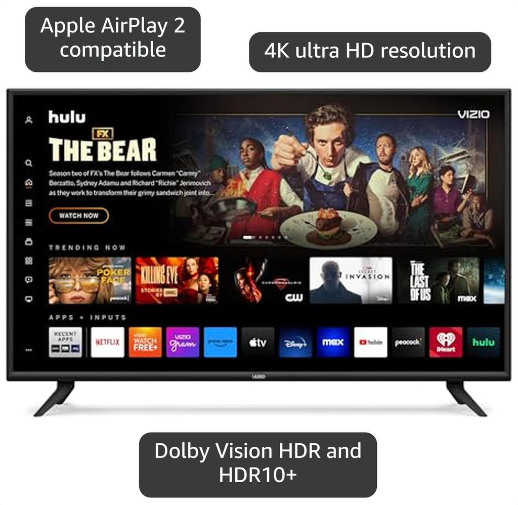 VIZIO 50-Inch V-Series 4K UHD LED Smart TV with Voice Remote, Dolby Vision, HDR10+, Alexa Compatibility, 2022 Model