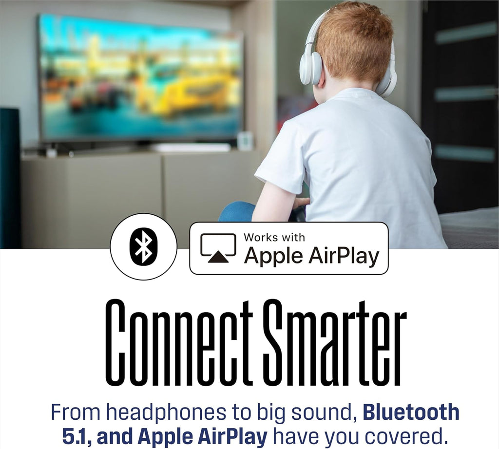 Westinghouse 24-inch Smart TV, HD Xumo TV with Full Function Voice Remote, Flat Screen Television w/Dolby Atmos, Bluetooth, Apple AirPlay, Wi-Fi & Mobile Connectivity