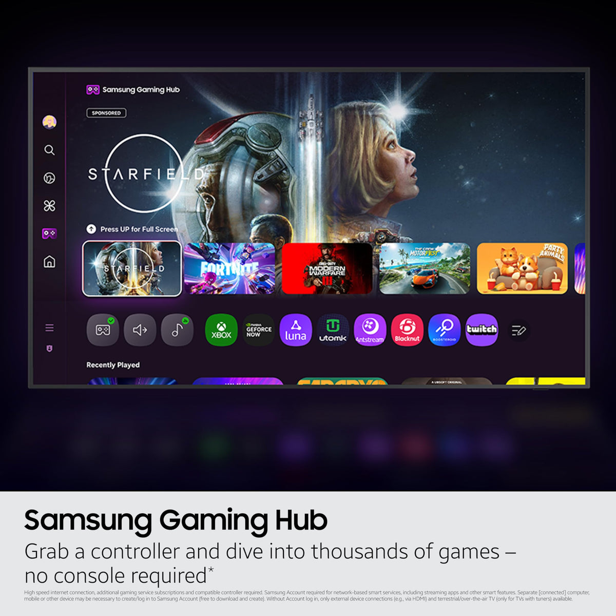 Samsung 32-Inch Class QLED The Frame LS03C Series, 1080p Resolution, Quantum HDR, Art Mode, Anti-Reflection Matte Display, Slim Fit Wall Mount Included, Smart TV w/Alexa Built-in (QN32LS03CB)