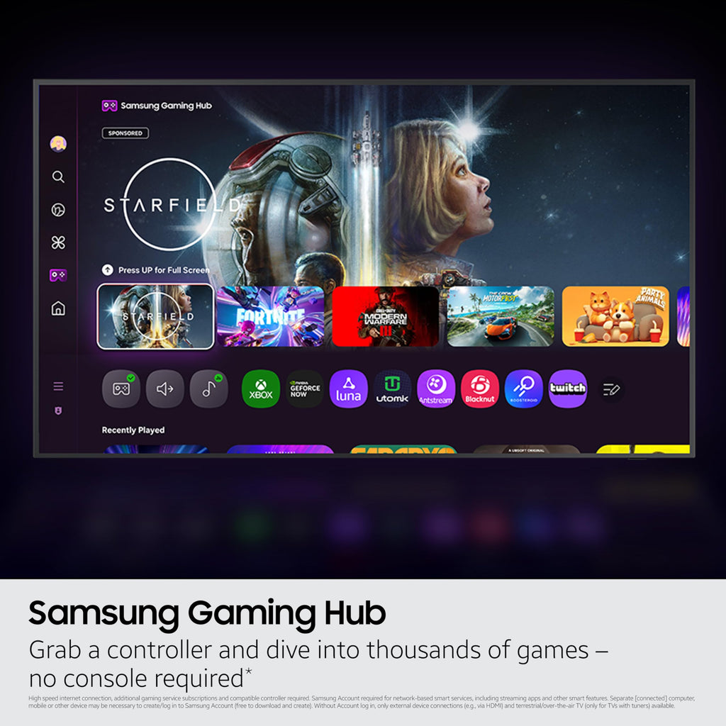 Samsung 32-Inch Class QLED The Frame LS03C Series, 1080p Resolution, Quantum HDR, Art Mode, Anti-Reflection Matte Display, Slim Fit Wall Mount Included, Smart TV w/Alexa Built-in (QN32LS03CB)