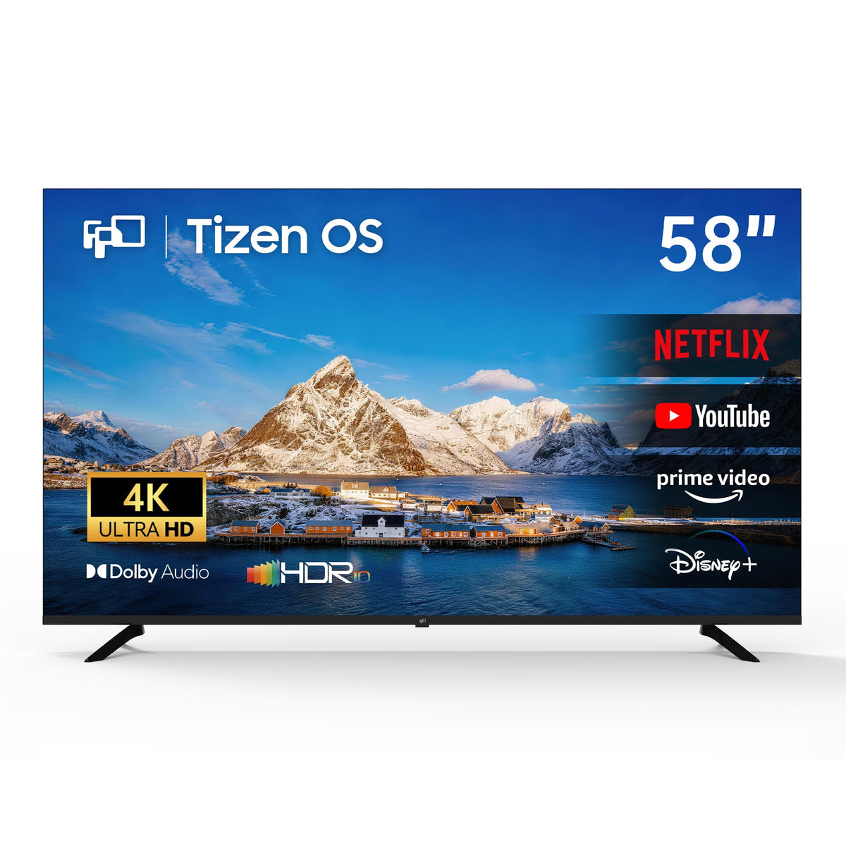 FPD 40-inch Smart TV, 1080p Full HD Google TV, HDR10, Dolby Audio (CG40-P3)