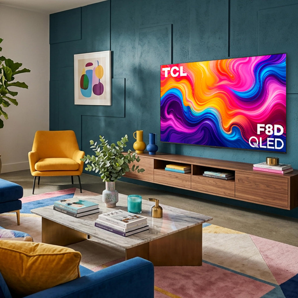 TCL 75-Inch F8D Series 4K QLED Smart TV (75F8D, 2026 Model) with Dolby Vision HDR and Dolby Atmos, Game Accelerator 288 and VRR for Sports and Gaming | Fire TV, Alexa+, 120Hz Refresh, LED Backlighting