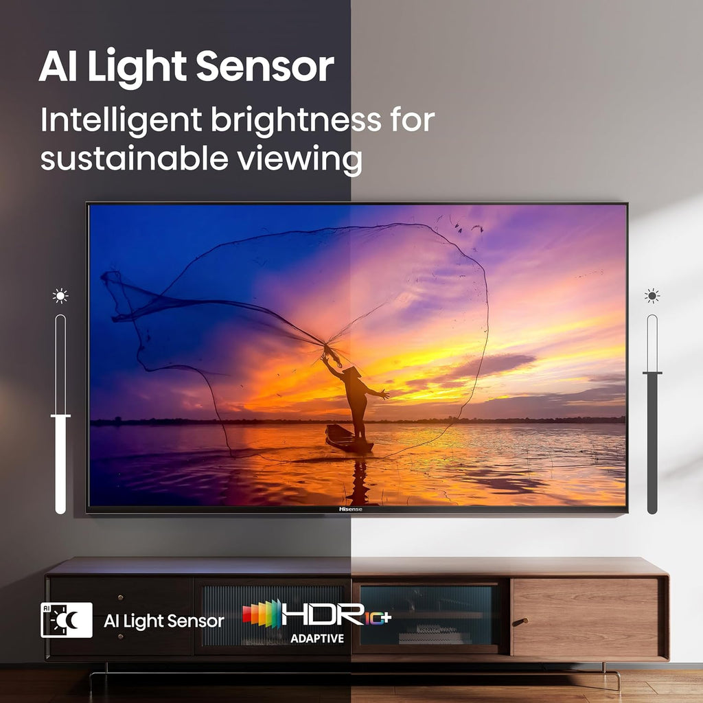 Hisense 75" E6 Cinema Series Hi-QLED 4K UHD Smart Fire TV (75E6QF) - AI Light Sensor, Dolby Vision Â· Atmos, Voice Remote with Alexa, Motion Rate 120, HDR 10+ Adaptive, Game Mode Plus
