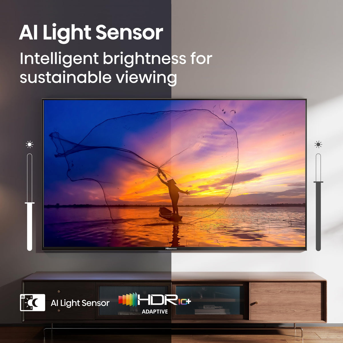 Hisense 75" E6 Cinema Series Hi-QLED 4K UHD Smart Fire TV (75E6QF) - AI Light Sensor, Dolby Vision Â· Atmos, Voice Remote with Alexa, Motion Rate 120, HDR 10+ Adaptive, Game Mode Plus
