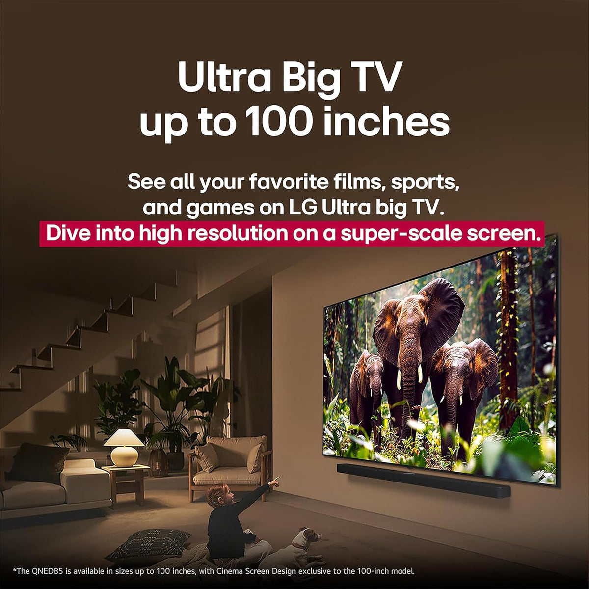 LG 86-Inch Class QNED evo AI QNED85A Series Mini LED 4K Smart TV w/AI Picture, Sound, Super Upscaling 4K, HDR10, Filmmaker Mode, Wow Orchestra, Alexa Built-in (86QNED85AUA, 2025)