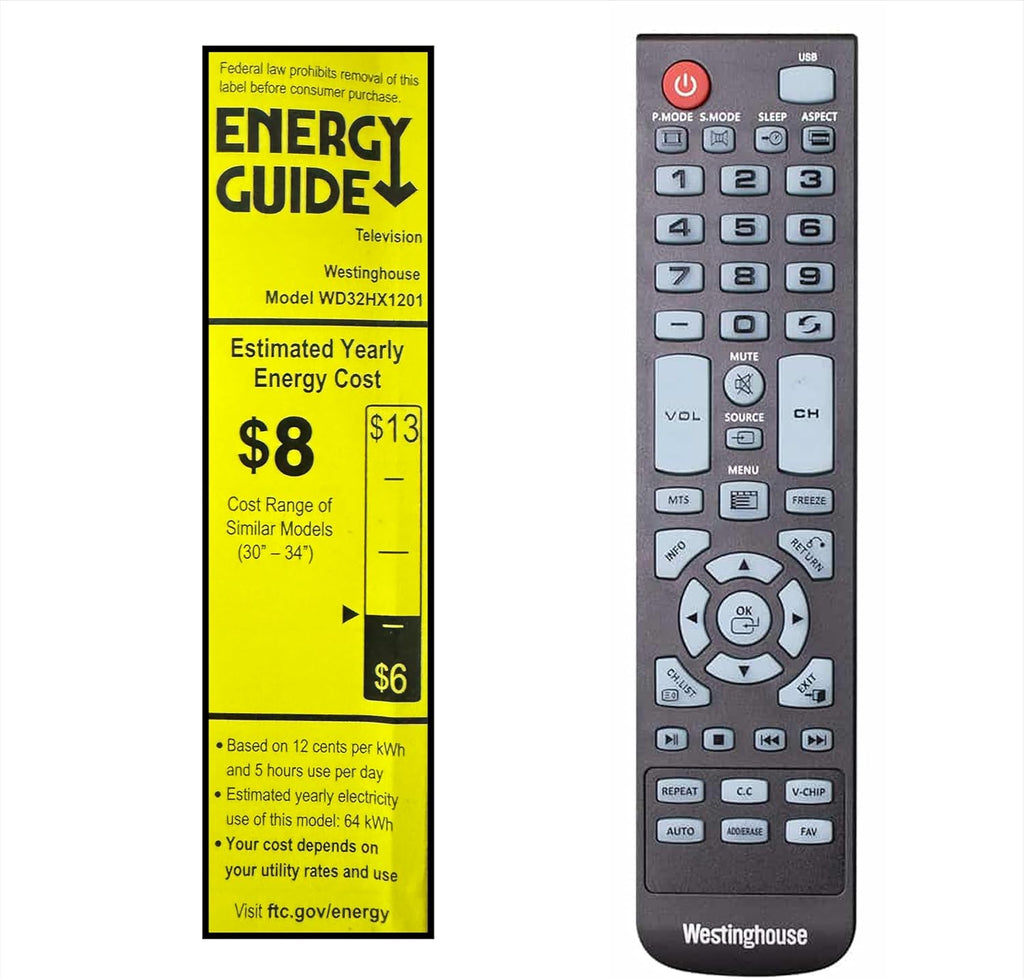 Westinghouse 32 Inch TV, HD LED Small Flat Screen Non-Smart Television, Works with Fire Stick, Roku, Apple TV, TiVo, Xumo, and Streaming Devices (2026 Model)