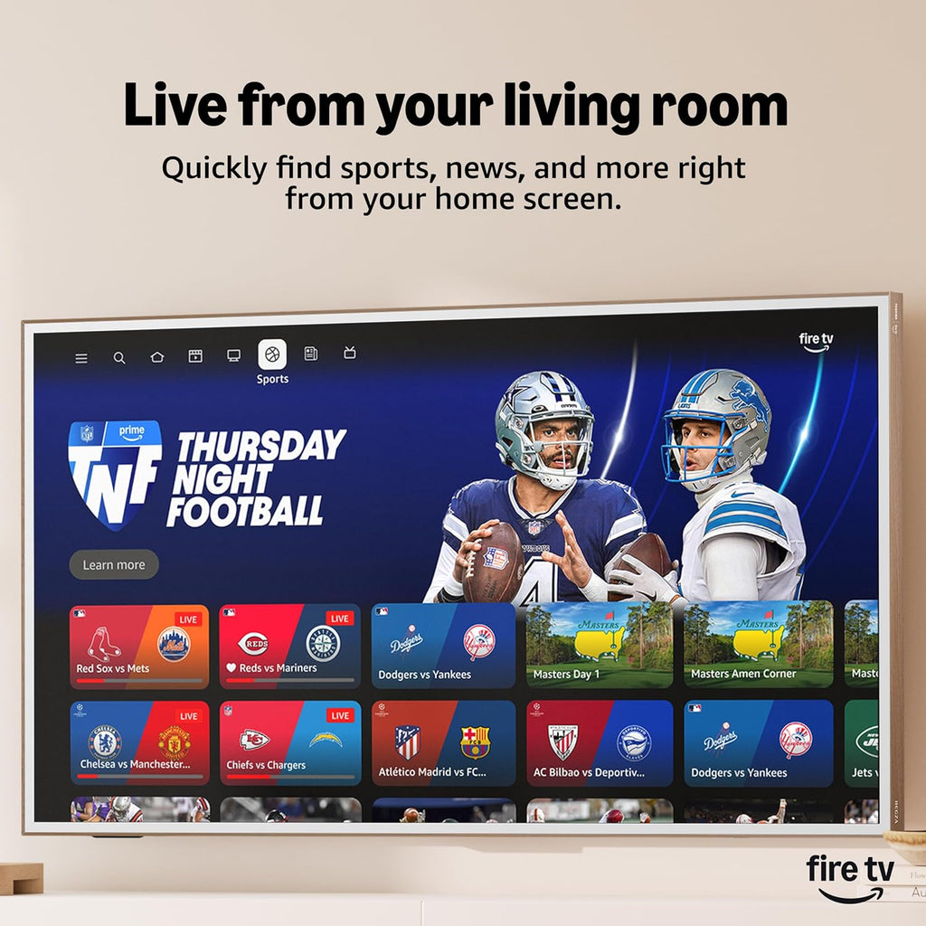 Toshiba 55" G700 Series ArtVision 4K UHD Smart Fire TV (55G700SU, 2026 New) - QLED, Native 165Hz, Art Gallery Mode, Anti-Glare Screen, REGZA Engine ZRi, DTS Virtual:X, Included Art Frame