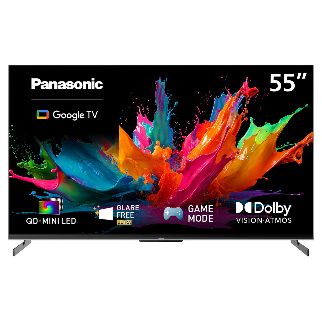 Panasonic W85 Series (2026 Model) 65-inch QD-Mini LED 4K UHD Glare Free Ultra Google TV, Local Dimming Supreme, HDR10+, Dolby Vision, Dolby Atmos, Game Mode - TN-65W85CPS