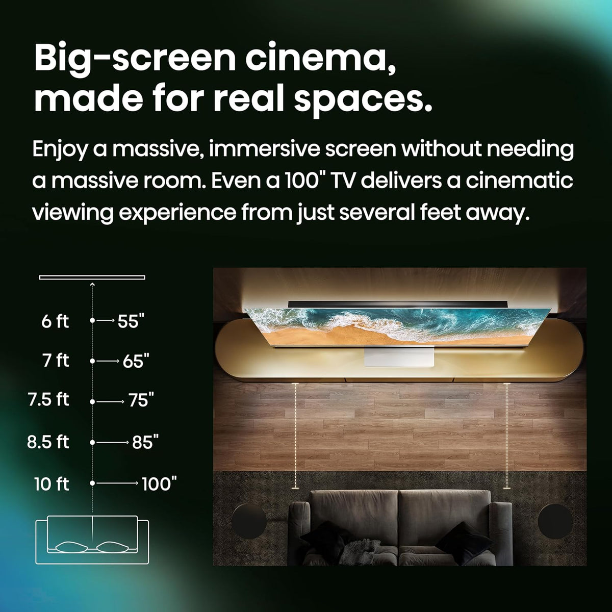 Hisense 65" U6 Pro Series MiniâLED ULED 4K UHD HDR Gaming AI Smart Fire TV (65U6SF Pro, 2026 New) â Hi-QLED, Native 144Hz, Motion Rate 480, Dolby Vision IQ Â· Atmos, HDR10+, Glare-Free, Alexa+