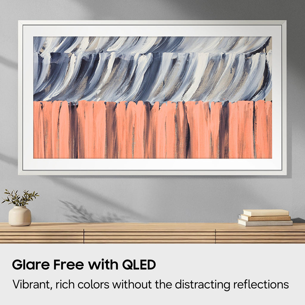 Samsung 55-Inch Class The Frame LS03HE Series Samsung Vision AI Smart TV (2026 Model, 55LS03HE) Glare Free with QLED, Art Mode Store, Slim Fit Wall Mount Included, Alexa Built-in