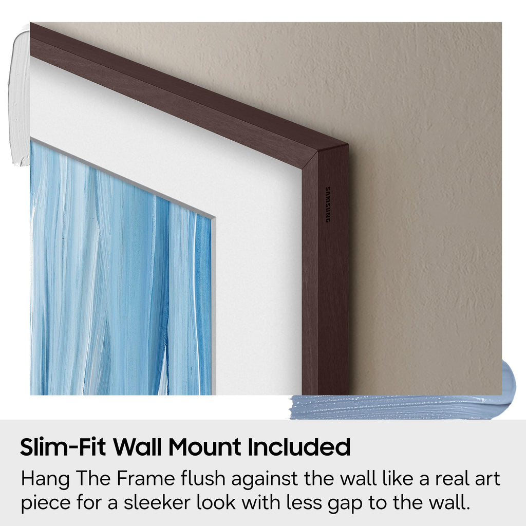 Samsung 55-Inch Class The Frame LS03HE Series Samsung Vision AI Smart TV (2026 Model, 55LS03HE) Glare Free with QLED, Art Mode Store, Slim Fit Wall Mount Included, Alexa Built-in