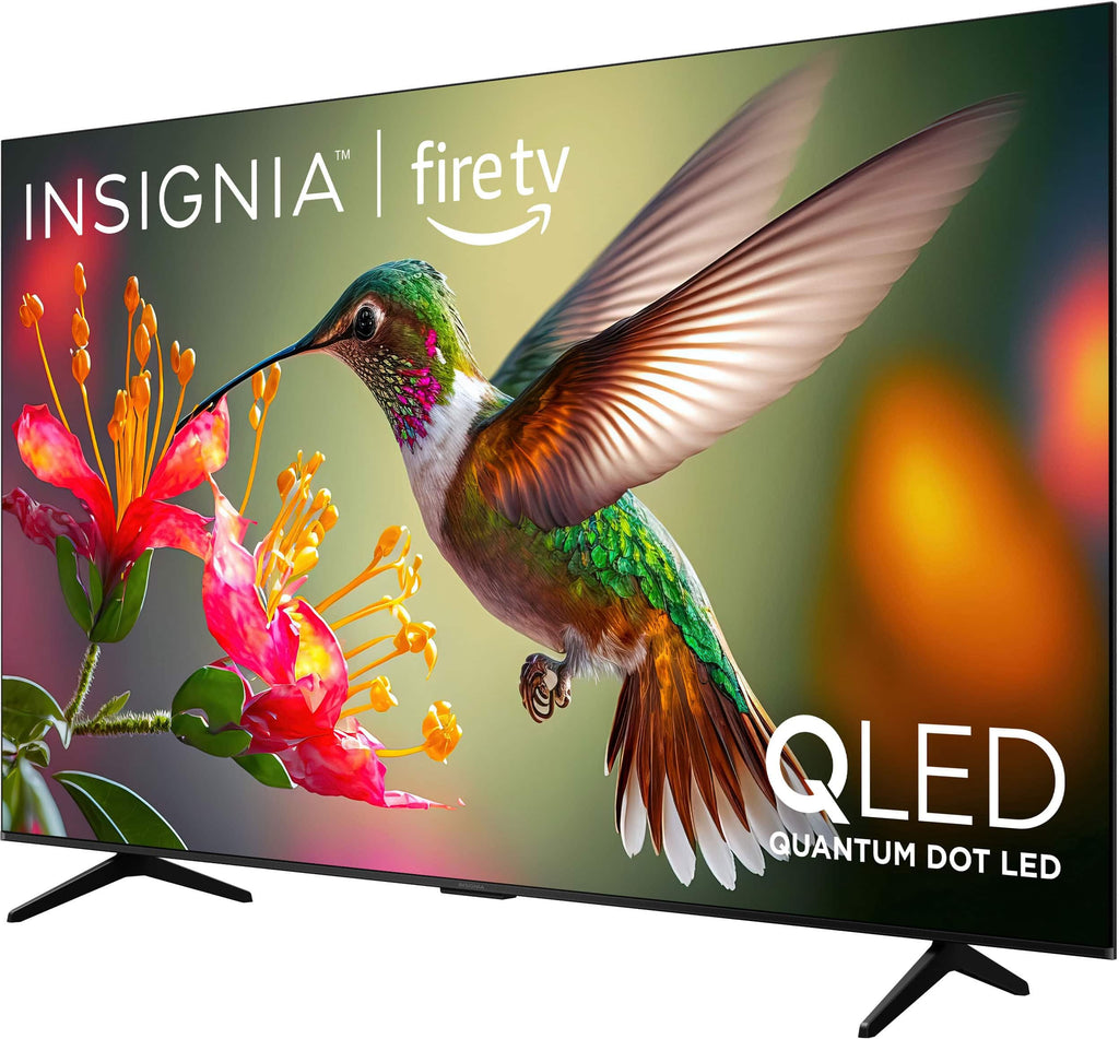 INSIGNIA 55-inch Class QF Series LED 4K UHD QLED Smart Fire TV with Alexa Voice Remote (NS55-UQFL26)