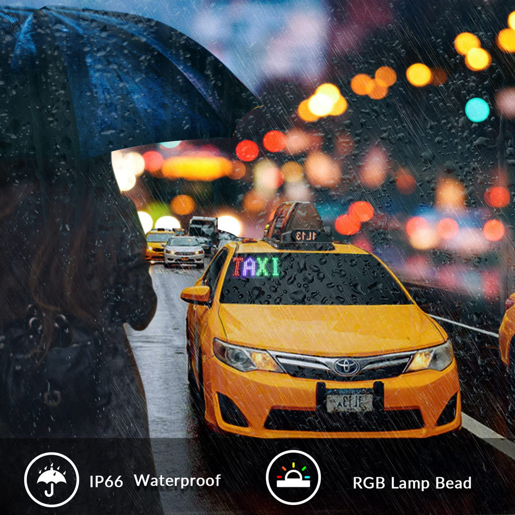 KJOY Bright Large Programmable LED Sign, 77''x8'' Flexible Scrolling LED Sign, Bluetooth App Control Custom Text Digital LED Display for Store, Schools, coffee, shop, Hotel