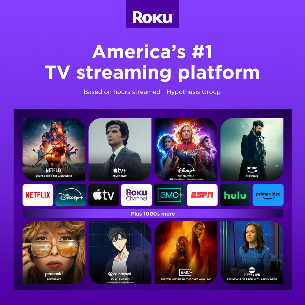 Roku Smart TV â 55-Inch Pro Series 4K QLED RokuTV with Backlit Roku Voice Remote Pro, Dolby Vision IQ, 120Hz Refresh Rate â Live Local News, Sports, Gaming