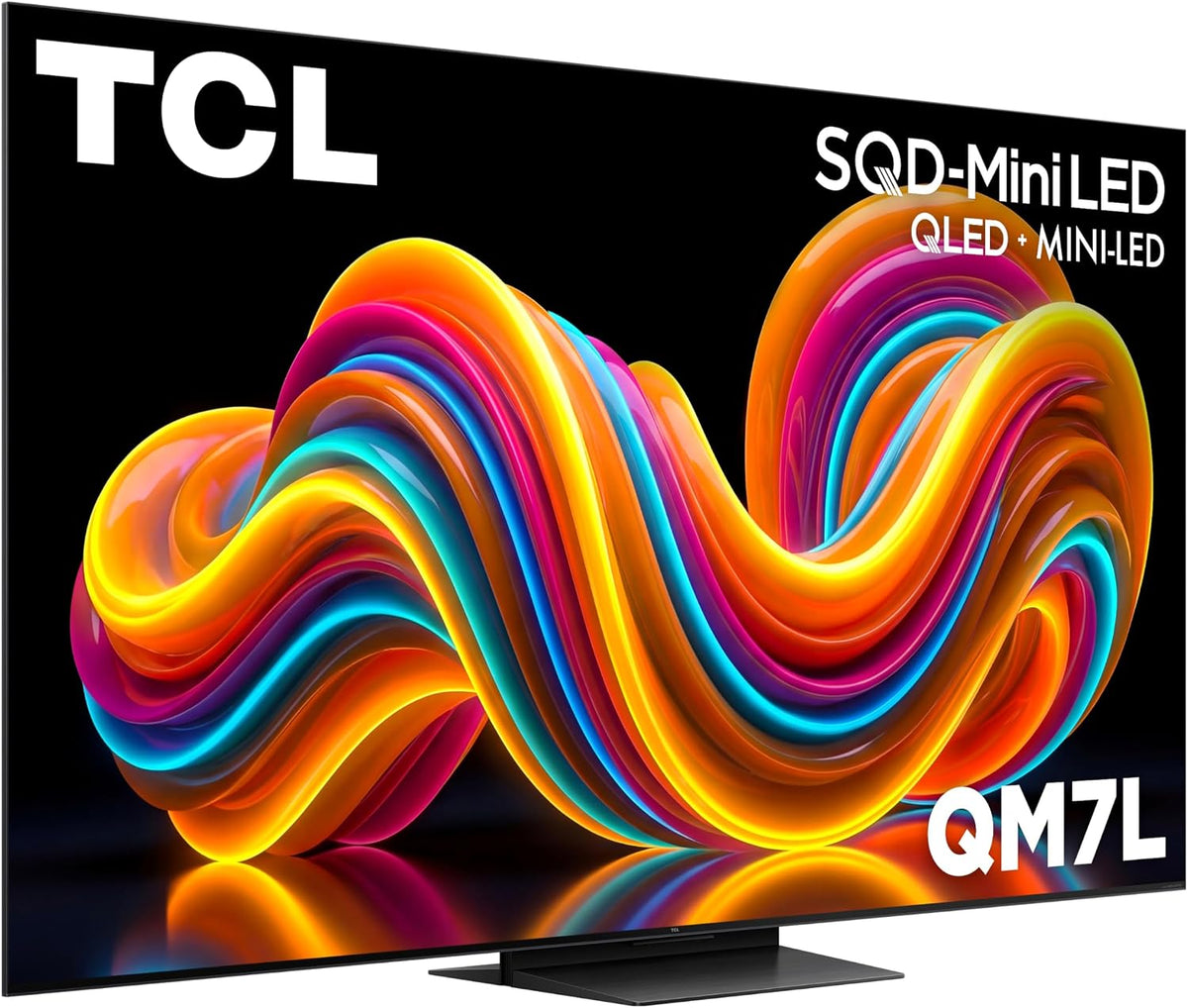TCL 65 Inch Class QM7L Series | SQD-Mini-LED QLED Smart TV | 65QM7L, 2026 Model | 144Hz | Ultimate Color Ultra Brightness & Contrast | Google AI Bang & Olufsen | Voice Gaming Streaming Television