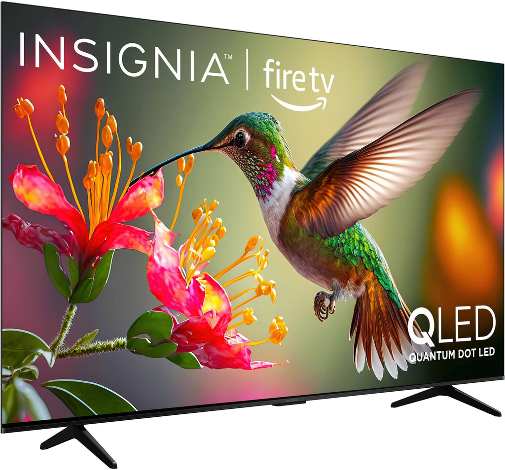 INSIGNIA 55-inch Class QF Series LED 4K UHD QLED Smart Fire TV with Alexa Voice Remote (NS55-UQFL26)