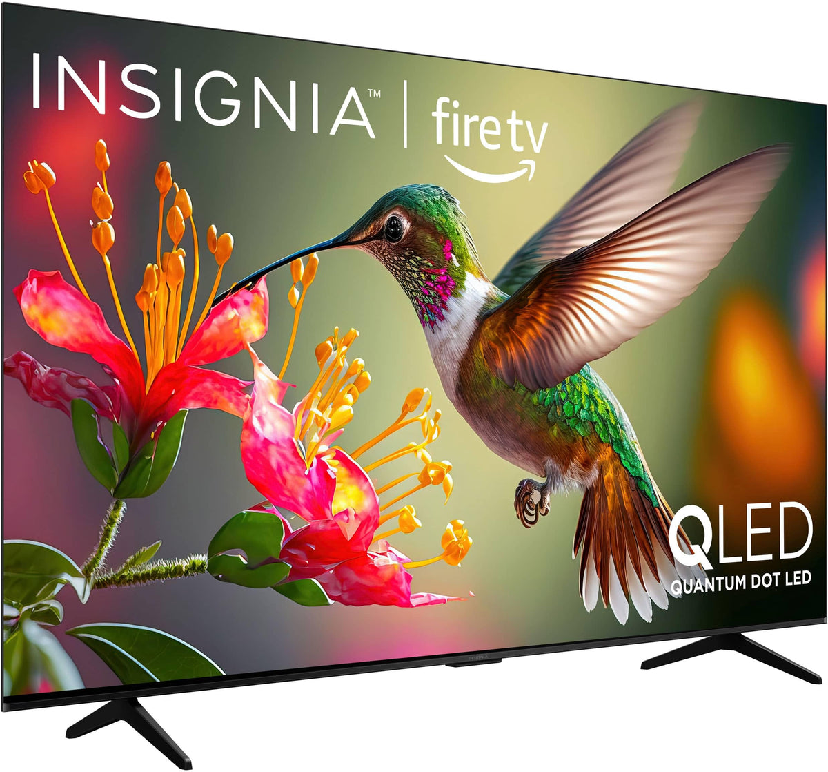 INSIGNIA 55-inch Class QF Series LED 4K UHD QLED Smart Fire TV with Alexa Voice Remote (NS55-UQFL26)