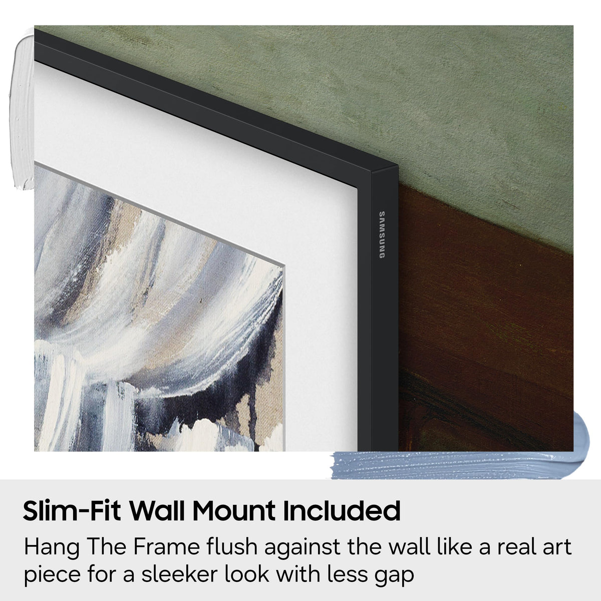 Samsung 55-Inch Class The Frame LS03HE Series Samsung Vision AI Smart TV (2026 Model, 55LS03HE) Glare Free with QLED, Art Mode Store, Slim Fit Wall Mount Included, Alexa Built-in