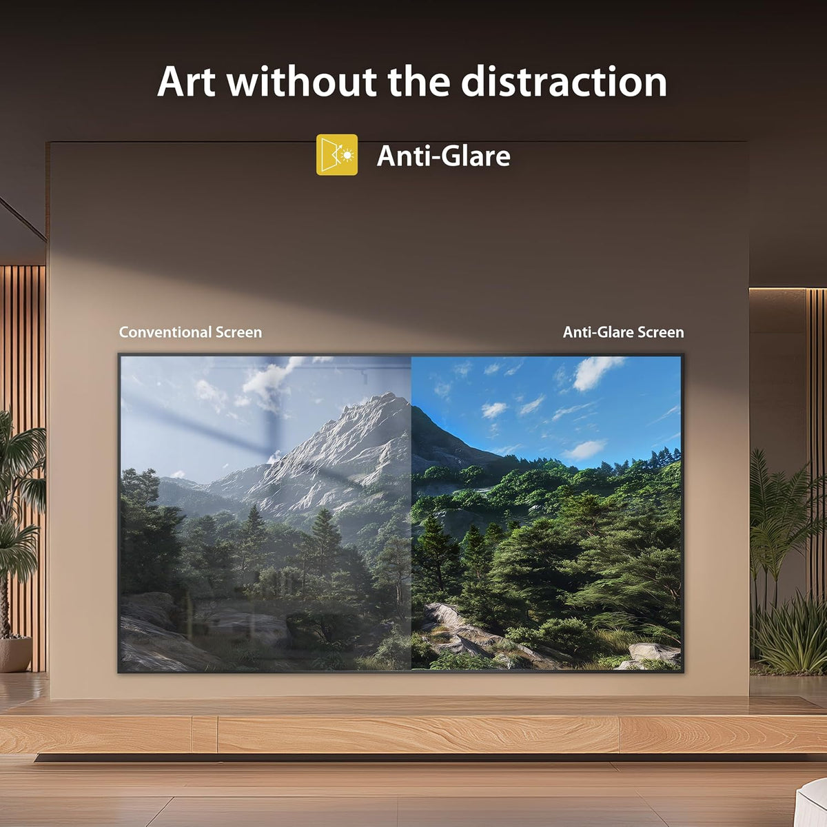 Toshiba 55" G700 Series ArtVision 4K UHD Smart Fire TV (55G700SU, 2026 New) - QLED, Native 165Hz, Art Gallery Mode, Anti-Glare Screen, REGZA Engine ZRi, DTS Virtual:X, Included Art Frame