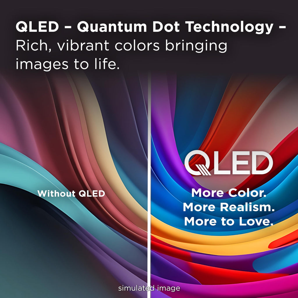 TCL 65" T7 4K QLED Google TV with 144Hz Gaming (65T7)
