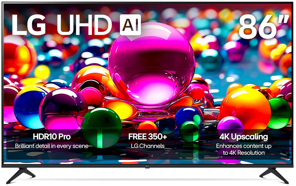 LG 43UA7700P 43 inch Class UA77 Series LED AI 4K Smart webOS TV (2025)