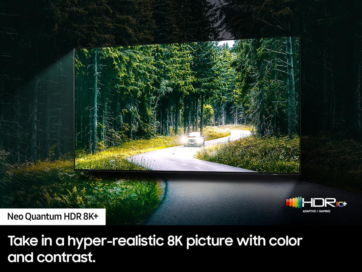 Samsung 65-Inch Class QLED 8K QN800D Series Mini LED, Neo Quantum HDR Smart TV w/Dolby Atmos, Object Tracking Sound+, AI Motion Enhancer, Real Depth Enhancer Pro, Alexa Built-in (QN65QN800D, 2024)