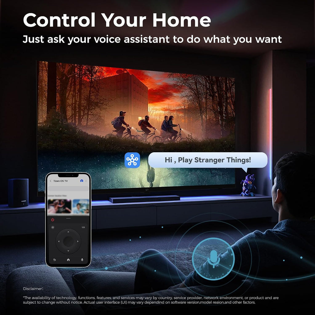 FPD 43 Inch 1080p FHD Smart TV Powered by Tizen OS Flat Screen Television