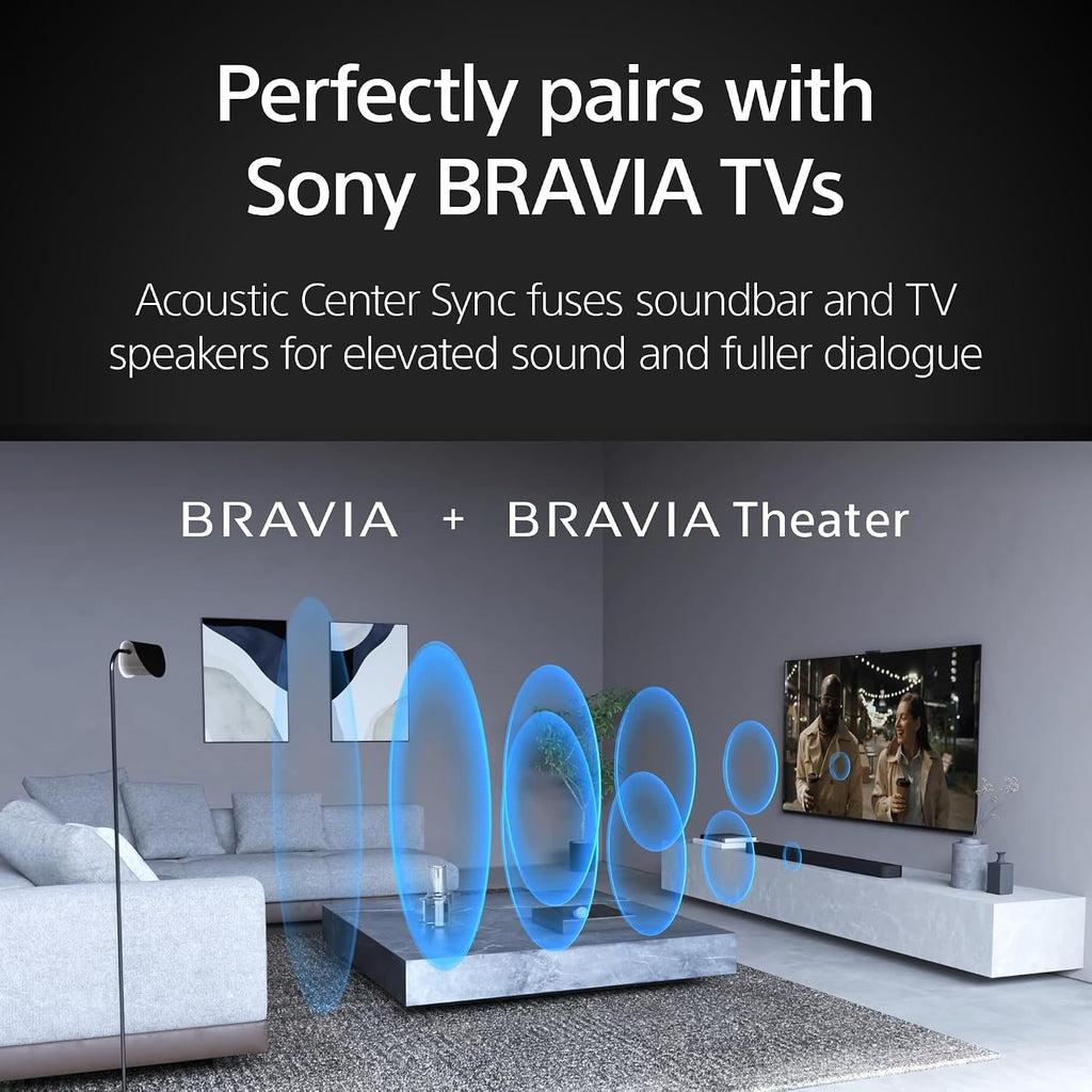 Sony QD-OLED 77 inch BRAVIA XR A95L Series 4K Ultra HD TV: Smart Google TV with Dolby Vision HDR and Exclusive Gaming Features for The PlayStationÂ® 5 XR77A95L BRAVIA Theater Bar 8 Sound Bar