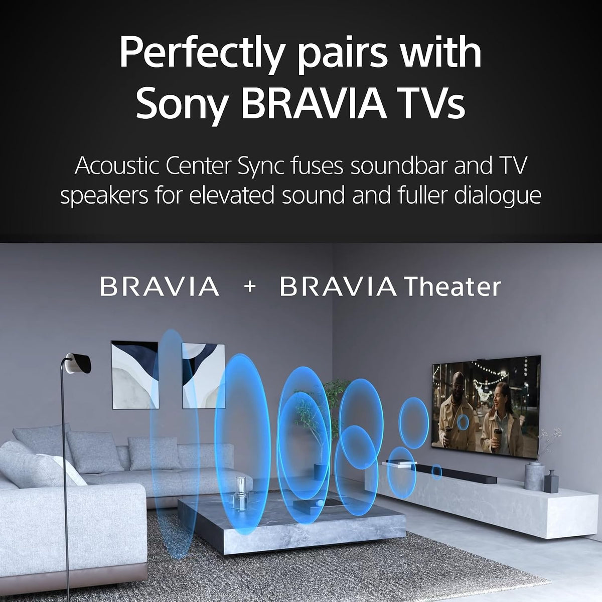 Sony QD-OLED 77 inch BRAVIA XR A95L Series 4K Ultra HD TV: Smart Google TV with Dolby Vision HDR and Exclusive Gaming Features for The PlayStationÂ® 5 XR77A95L BRAVIA Theater Bar 8 Sound Bar