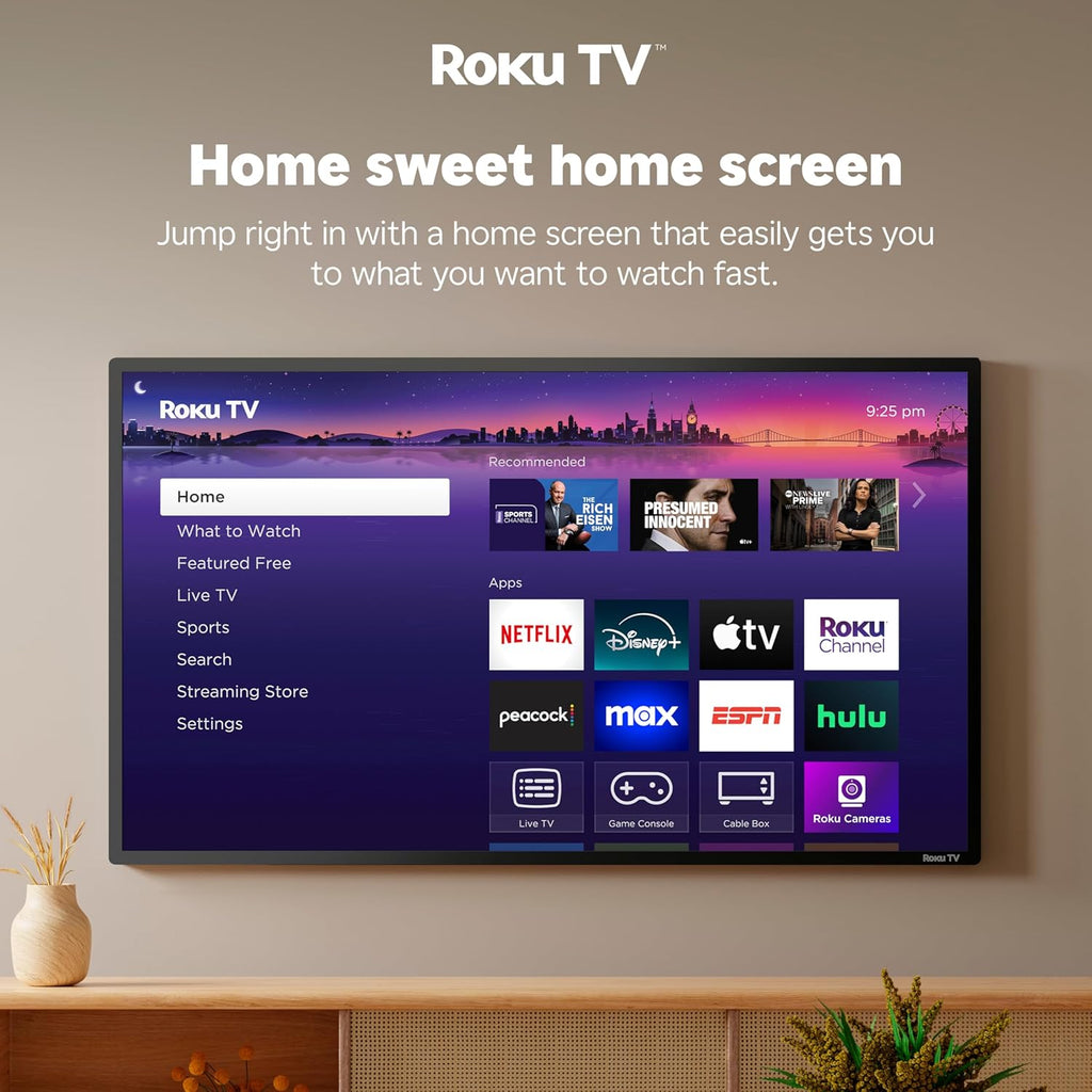 Hisense 40-Inch Class QD4SR Series Hi-QLED FHD Smart Roku TV (40QD4SR, 2026 Model) â Hi-QLED Color, Dolby Audio, Compatible with Alexa, Full Array LED, Slim Bezel Design
