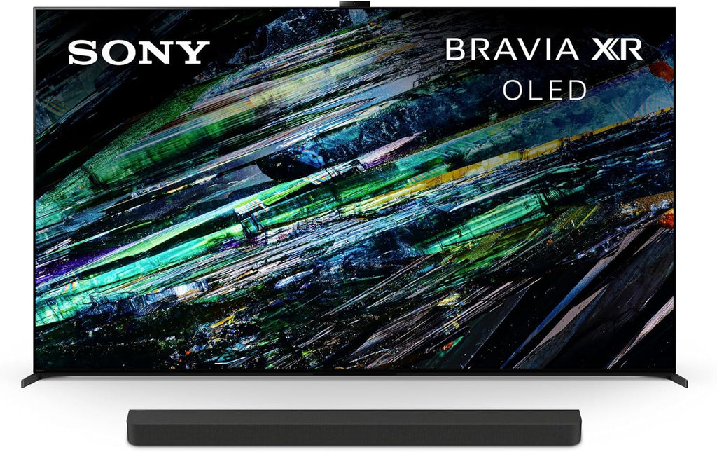 Sony QD-OLED 77 inch BRAVIA XR A95L Series 4K Ultra HD TV: Smart Google TV with Dolby Vision HDR and Exclusive Gaming Features for The PlayStationÂ® 5 XR77A95L BRAVIA Theater Bar 8 Sound Bar