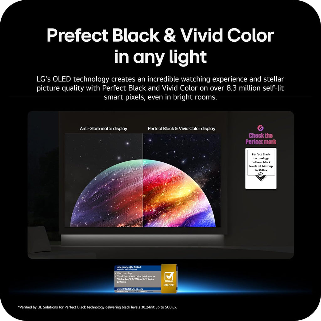 LG 65-Inch OLED AI 4K B6 Series Smart TV, 2026 Model