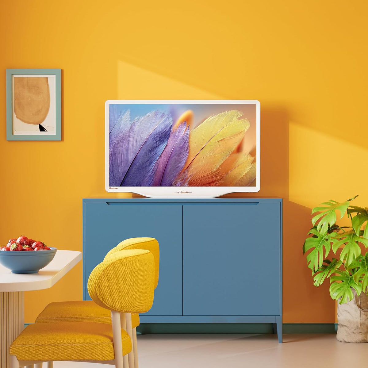 Hisense 43-Inch S5 DÃ©coTV Series Hi-QLED 4K UHD Smart Fire TV (43S5QF, 2026 Model) â Versatile Fit, HiâQLED Color, Dolby Vision & Atmos, VRR Gaming, Stream Live TV Without Cable