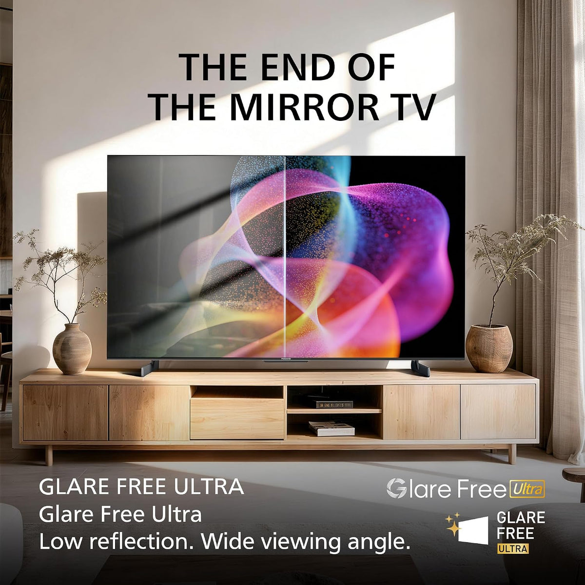 Panasonic W85 Series (2026 Model) 65-inch QD-Mini LED 4K UHD Glare Free Ultra Google TV, Local Dimming Supreme, HDR10+, Dolby Vision, Dolby Atmos, Game Mode - TN-65W85CPS