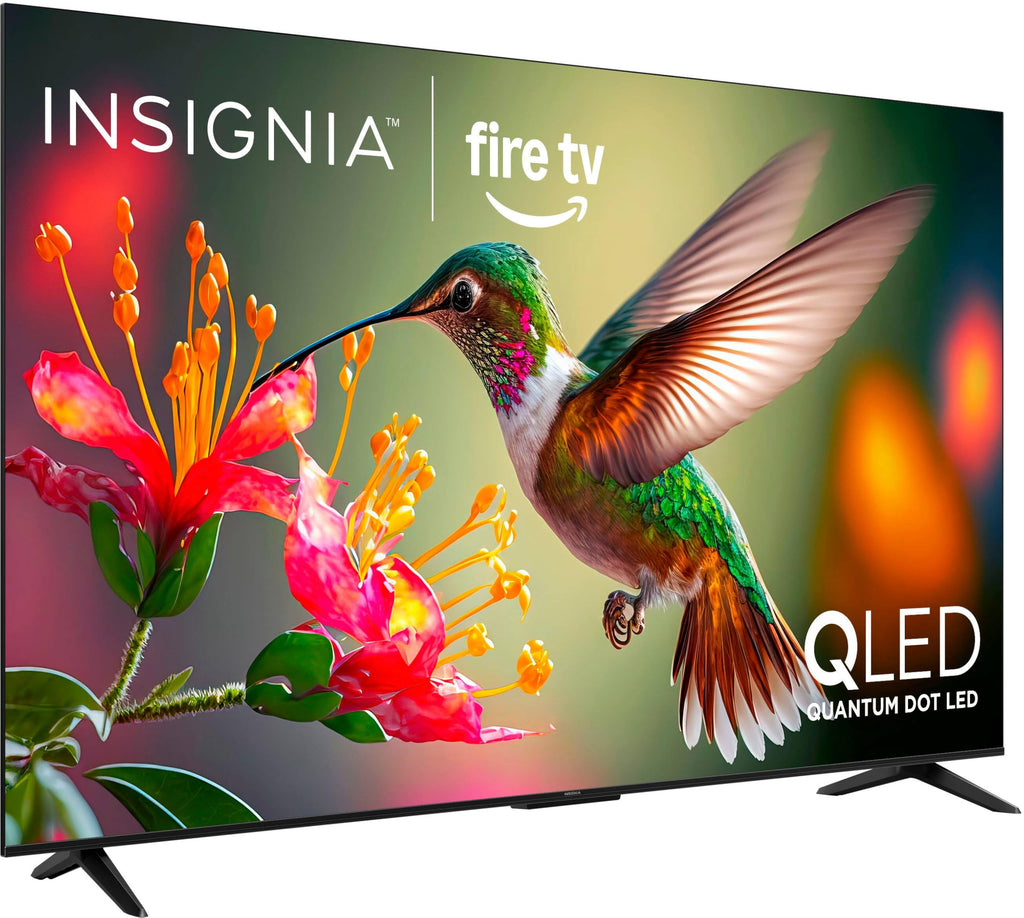 INSIGNIA 55-inch Class QF Series LED 4K UHD QLED Smart Fire TV with Alexa Voice Remote (NS55-UQFL26)