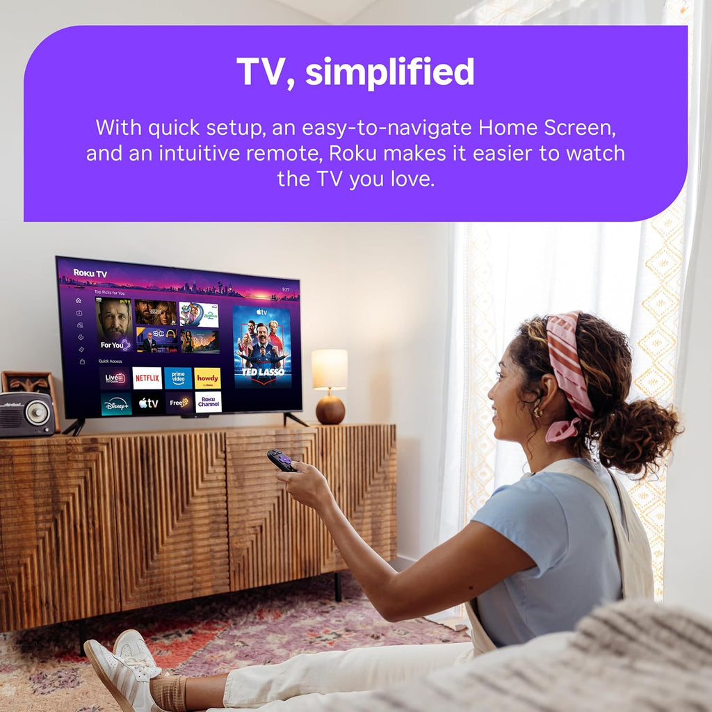 Roku 43-Inch Select Series Smart TV 2026-4K (2160p) HDR TV - RokuTV