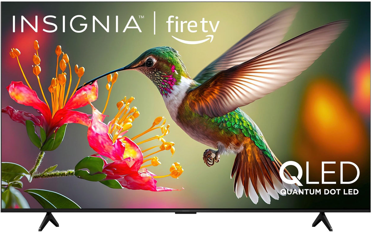 INSIGNIA 55-inch Class QF Series LED 4K UHD QLED Smart Fire TV with Alexa Voice Remote (NS55-UQFL26)