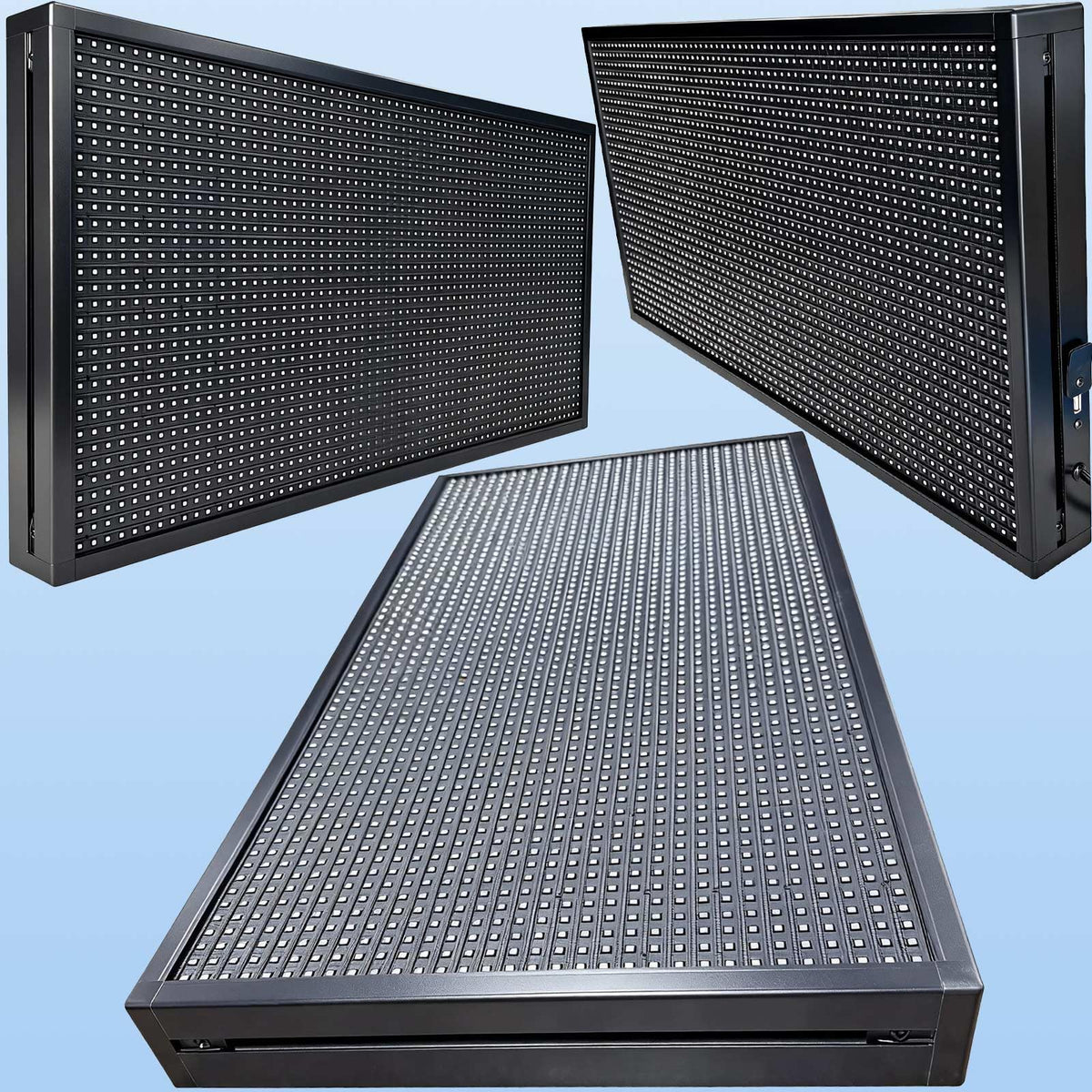 P6(40" * 17") Digital Programmable Scrolling Led Sign Scrolling Outdoor For Business message Board Display Screen Electronic Menu Board Wifi Control Word Light
