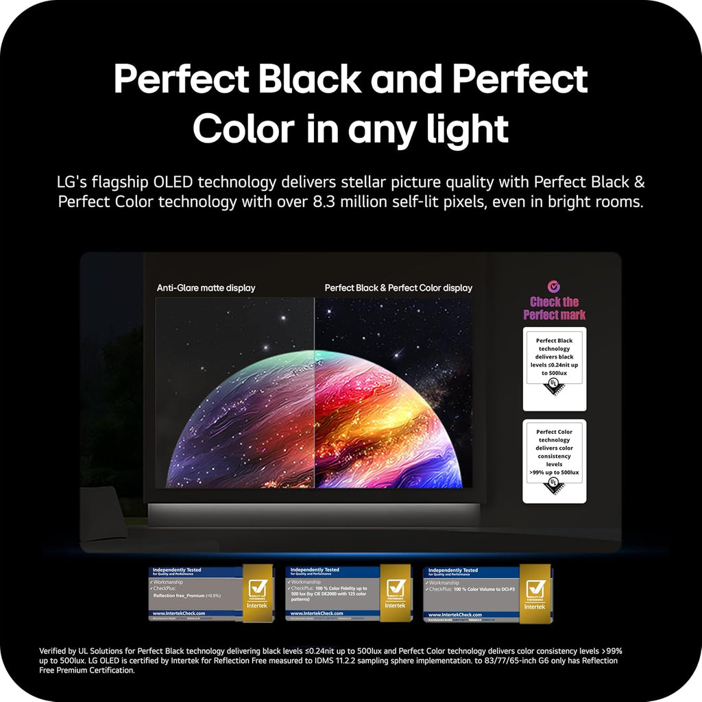LG 83-Inch OLED evo AI 4K W6 Wallpaper Series Smart TV, 2026 Model