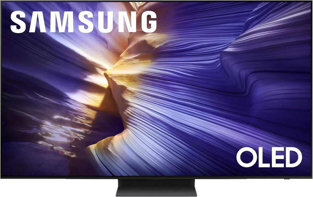 Samsung QN77S90FAFXZA 77 Inch 4K OLED Smart TV with a HW-Q800F Q Series Soundbar 5.1.2 Ch Subwoofer (2025)