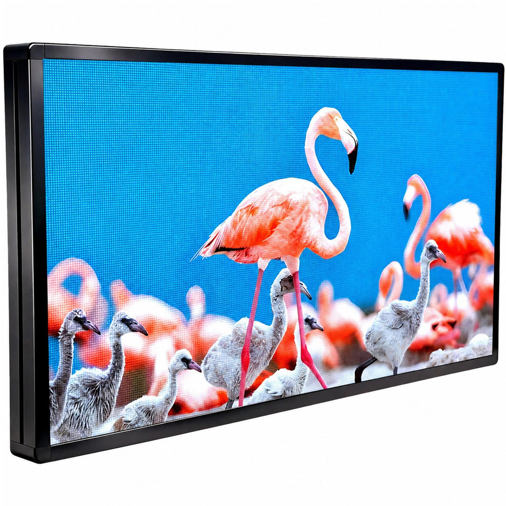 P3 Programmable Scrolling Custom Led Sign Outdoor Digital For Business Display Screen WiFi Control Electronic Message Board Store Advertising Ticker Word Light Bar Open Pixel Panel 40"x18'