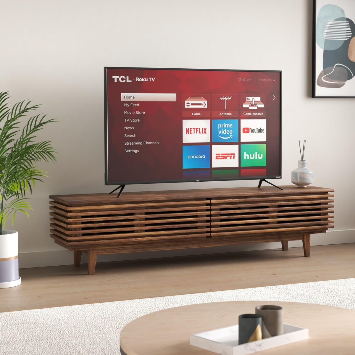 TCL 55" Class 4-Series 4K UHD HDR Smart Roku TV â 55S435, 2021 Model